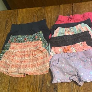 Girls short and skort bundle 18 month